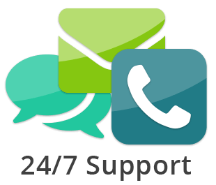 Built in 24/7 support